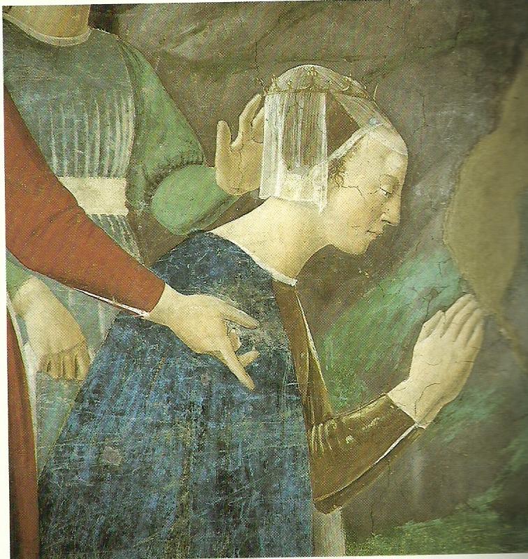 Piero della Francesca the legend of the true cross, detail